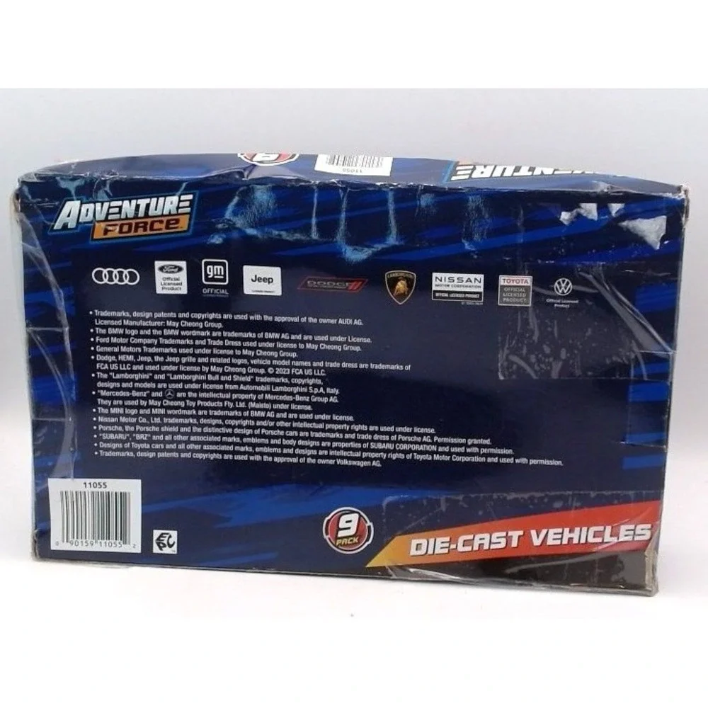 Adventure Force - Die-Cast Vehicle Assortment, 9 Pack, BRAND NEW IN BOX
